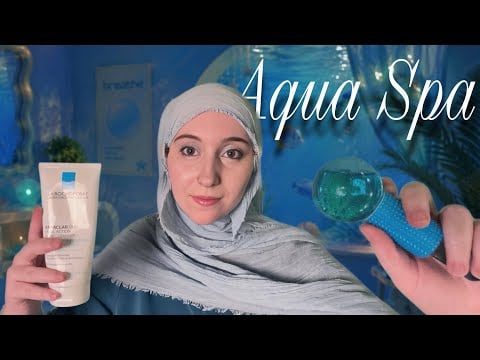 ASMR Peaceful Visit At The Frutiger Aqua Spa 🐠🫧