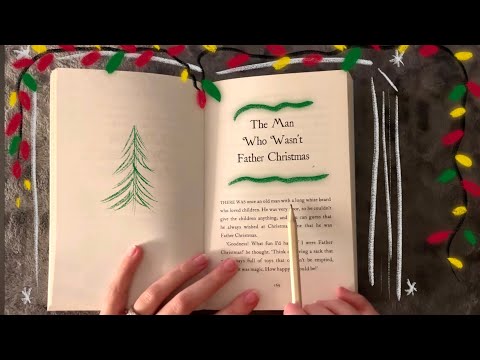 😴 ASMR - 🎄 Reading you Christmas Stories to SLEEP - Clicky Whispers