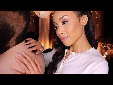 Full Body Tingles ✨ ASMR Back Play on Mannequin Neck Scratching + Tracing + Tapping To Relax