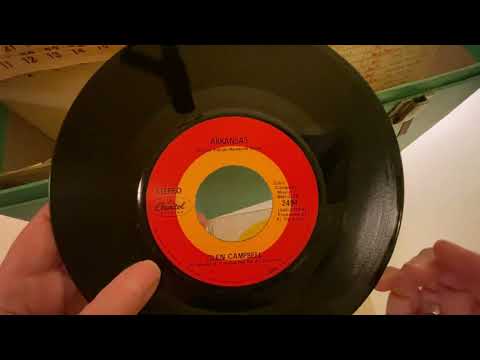 Vintage Record Collection 45s ~ ASMR Soft Spoken