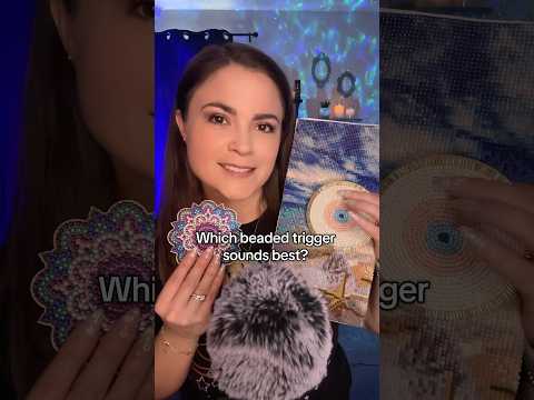 Which beaded trigger is your favorite? #asmr #relax #satisfying #asmrtriggers