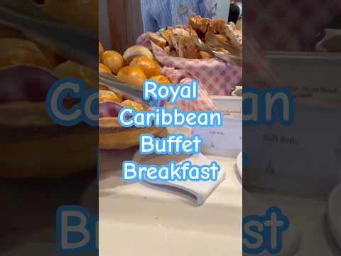 Royal Caribbean HUGE Breakfast Buffet Full Video On Channel #royalcaribbean #cruiseship