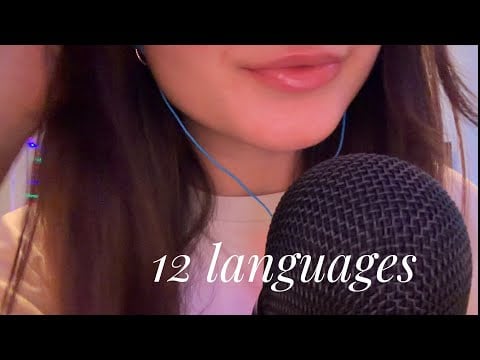 ASMR Sweet Dreams in 12 Languages 🌙 Soft Whispers for Sleep