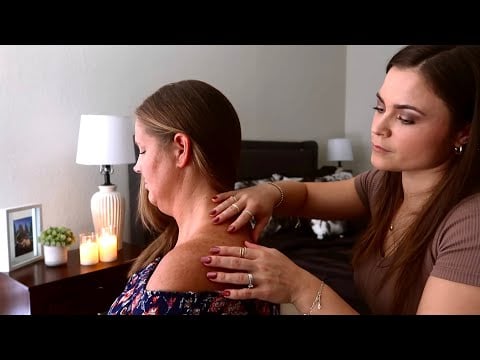 ASMR Calming Back Scratching, Hair Play, Tracing, Nape of The Neck & Crisscross Applesauce