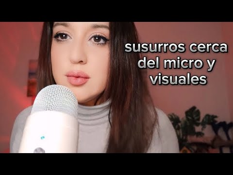 ASMR susurró cerquita del micro, visuales lentos y muy relajantes.