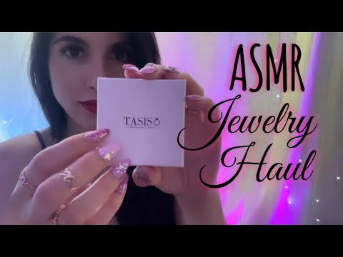 💎ASMR Tasio Jewelry Unboxing - Mini Haul 💍