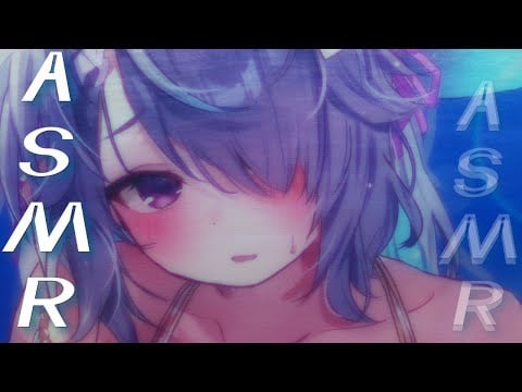 【ASMR💙】Underwater DEEP brain-melting mouth sounds and earlicking