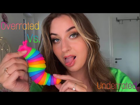 ASMR aber völlig ÜBERBEWERTET 🥱 Overrated vs. Underrated Triggers for people with Tingle Immunity