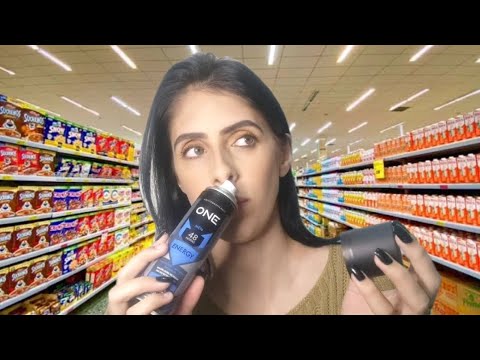 ASMR ROLEPLAY - CAIXA de Supermercado INTROMETIDA 💁🏻‍♀️