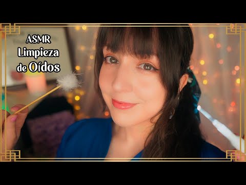 ⭐ASMR Limpieza de Oídos [Sub] Roleplay en Español, Soft Spoken