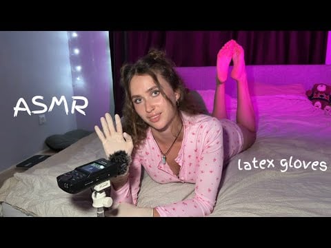 ASMR The Perfect Combo 🧤 Latex Gloves & Mouth Sounds 💦✨