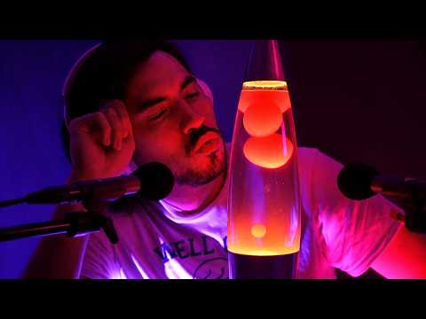ASMR avec une grande lampe à lave