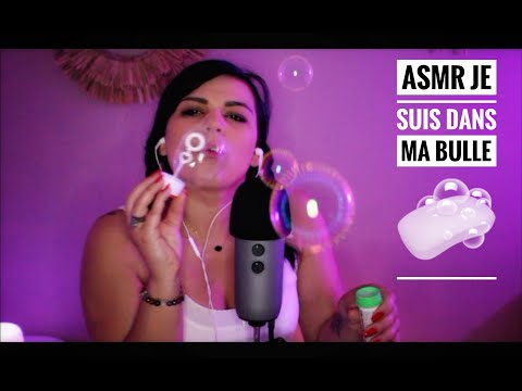 ASMR JE SUIS DANS MA BULLE🧼- 💦BRUIT D'EAU - 🎧FOND DE MUSIC RELAXANTE 😍