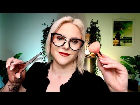 ASMR Fast Hair & Makeup