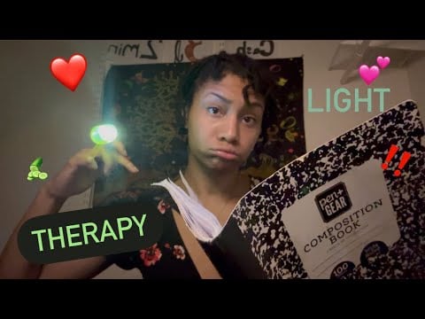 ASMR - Light Therapy (Brandi)