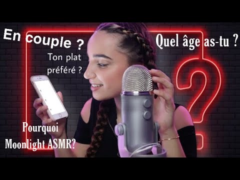 ASMR FAQ : Pourquoi moonlight ASMR ? Quel âge? Couple ? Critiques ? JE VOUS DIS TOUT ! 💙