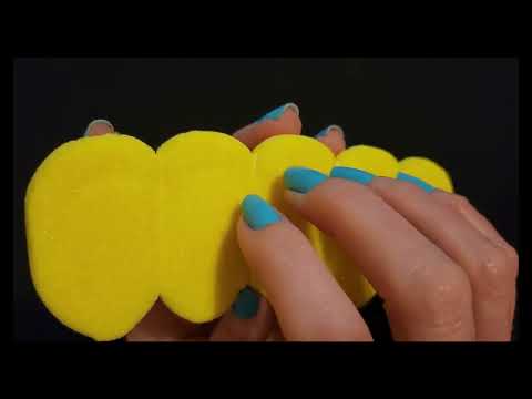 NO TALKING ASMR | Scratching Marshmallow Peeps (No Talking)