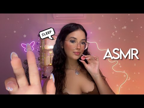 ASMR - SUSSURROS DE ORELHA A ORELHA PARA TE FAZER DORMIR AGORA 🌟 | afirmações positivas 