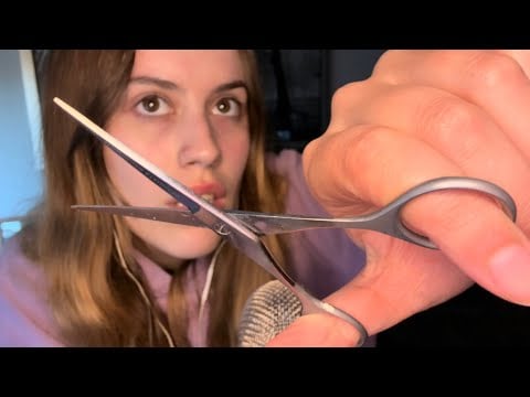 Wait! Let Me Cut Your Hair (stuttering, anticipatory asmr)