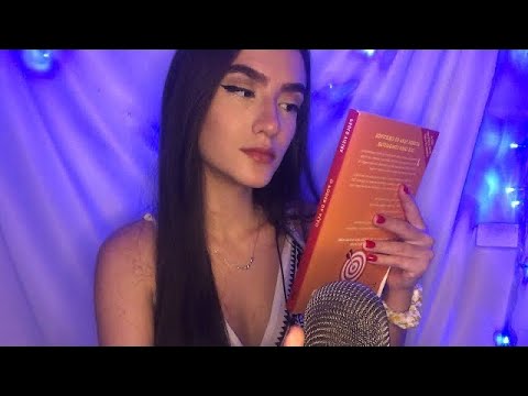 [ASMR] Lendo pra você dormir - linguagem inventada