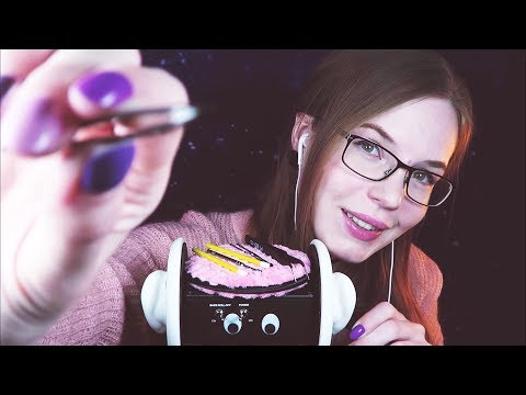 ASMR Deep Ear Cleaning - Tweezers, Metal Ear Picks, Fluffy Picks - No Talking, Tongue Clicking