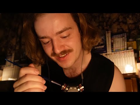 I think I've found a new favourite trigger of mine | ASMR Playing with Paint Brushes