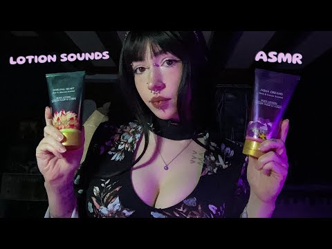 Lotion Sounds & Mouth Sounds ASMR | Hand Sounds, Tapping, Whispering