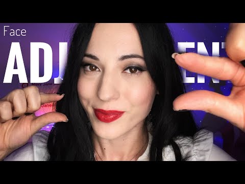 FACE ADJUSTING ASMR 💆🏻‍♀️ For Stress Relief & Sleep