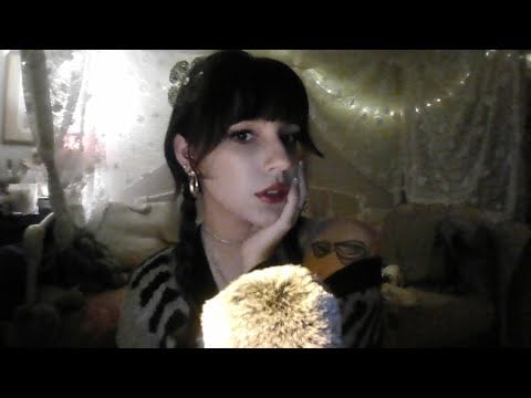 ASMR  ♡ brushing different mic covers with different tools