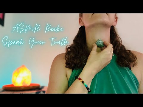 Reiki to Help You 🗣 Speak Your Truth - Personal Attention, Whispered, Crystal Healing, Aura Fluff