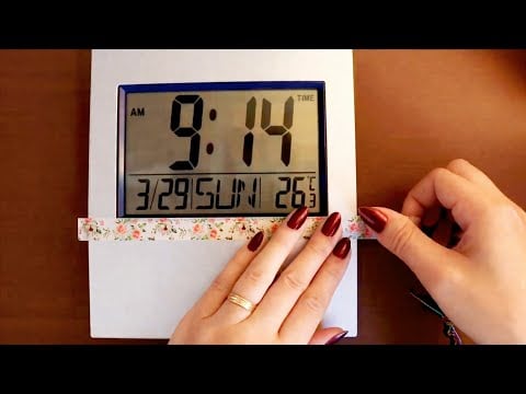 Eu estava customizando esse relógio e decidi gravar como ASMR :)