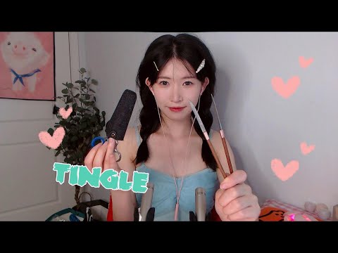ASMR 老耳朵專用 雲刀刺痛刮耳朵 耳心穿刺 Tingle Ear Cleaning