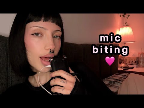 Mic Biting w/ some Mic Touching ASMR