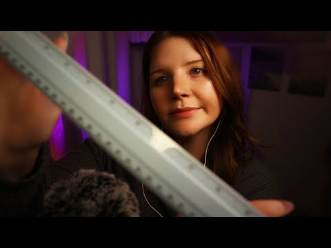 asmr | measuring your face 📏 to determine your face shape | personal attention roleplay