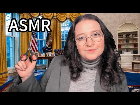 ASMR POV: You’re the President ✂️ – Relaxing Haircut Roleplay