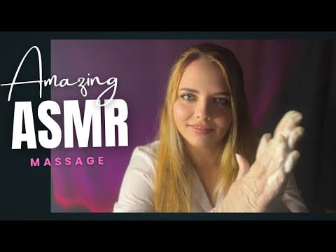 Stress & Anxiety Relief. Measuring. Delicate Exam. Massage in Latex Gloves. Deep Relaxation ASMR