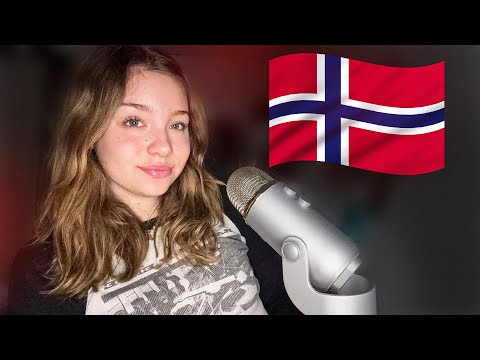 Norwegian ASMR 🇳🇴 | Whispering Trigger Words in Norwegian/ på Norsk! (tapping and clicky whispers)