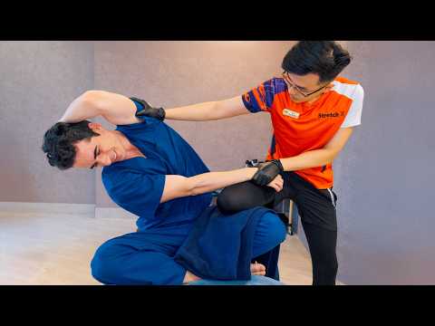 ASMR: Top Notch Techniques - Japanese Stretching Full Body Massage