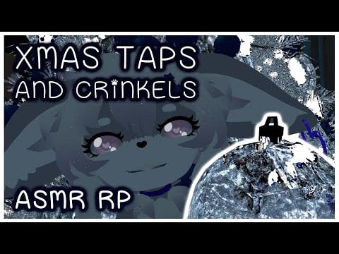 Decorating an Xmas Tree VR ASMR 🎄 Tapping Ornaments & Bobbles 🎄 Crinkling Tinsel 🎄 Soft Spoken