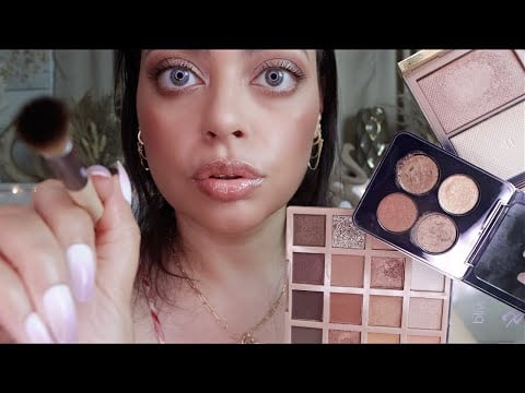 ASMR| BESTIE Gives You the VIRAL "Latte Makeup Look" Makeover RP  (PERSONAL ATTENTION)
