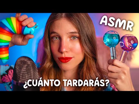 ASMR ¿CUÁNTO TARDARÁS EN DORMIRTE? 🌙 Te hago asmr hasta que te duermas profundamente ✨