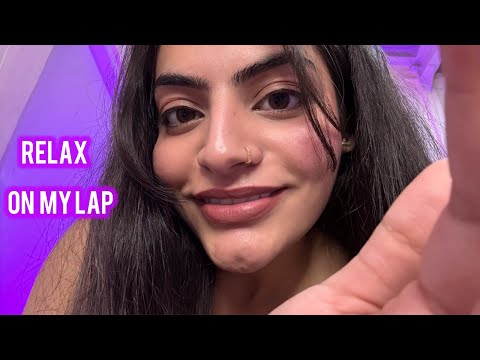 Hindi Asmr| #pov Sleep On My Lap love #upclose #tingles Eye checkup