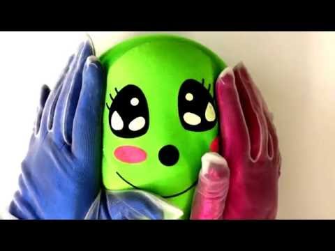 Opera gloves👐 LAYERING😪 ✋✊  squeezing cute🐾  beanbag plush [[ASMR]]
