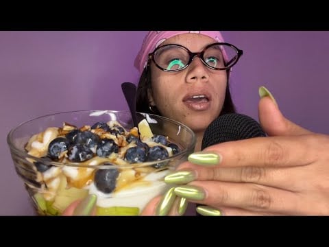 ASMR cenando + charla ¨maternidades perfectas¨