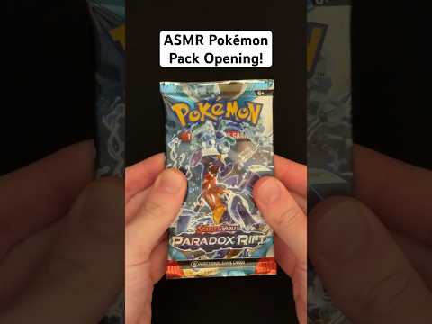 ASMR Pokémon TCG Pack Opening! #Shorts