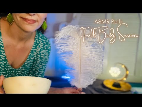 POV Reiki ASMR | Full Body Session to Connect to Truth | Cleanse, Open & Activate the Throat Chakra