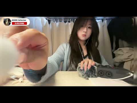 ASMR🎧｜Scratch the microphone with your fingernails to visually trigger the sound