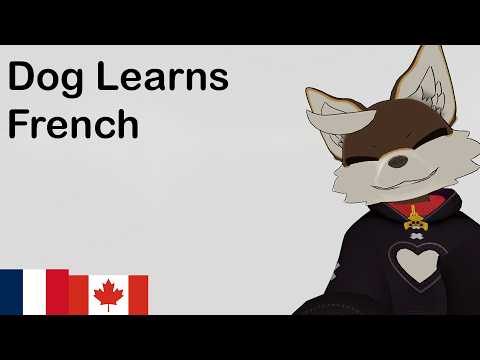 Dog Learns French.