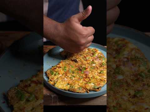 Cheese Omelette ASMR Cooking || #shorts #youtubeshorts #omelette #indianasmrworld