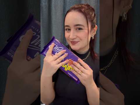 ASMR: PROVANDO CHOCOLATE POLONÊS 🍫 #shorts #asmr